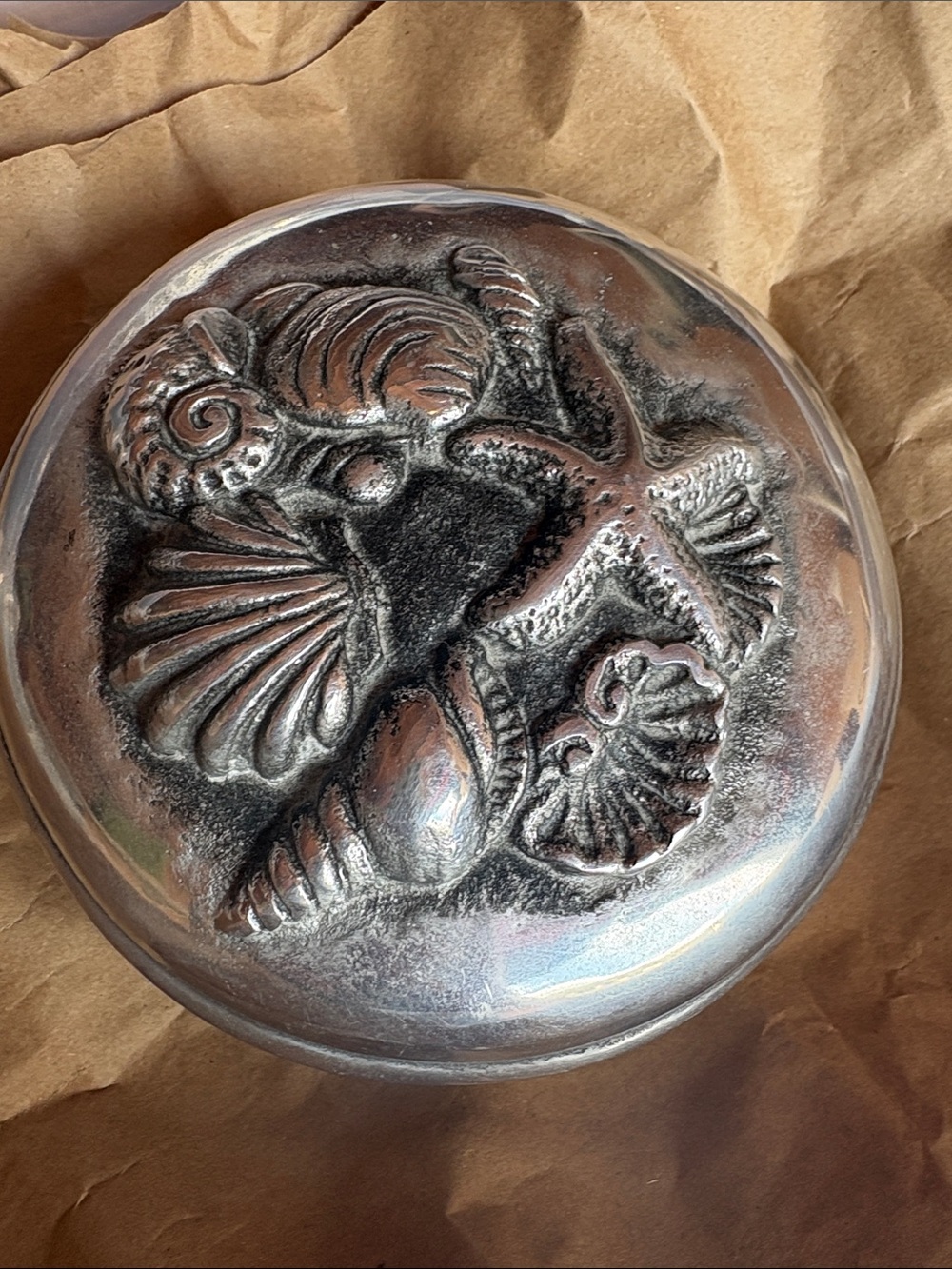 Betty Barrena dish with lid Handcrafted in Mexico